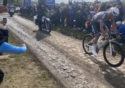 cobbles of Paris Roubaix 2025